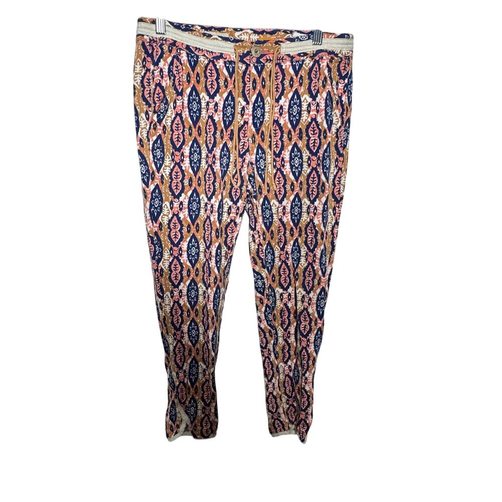 Anthropologie Pilcro and the Letterpress Size‎ 27 Ikat Print Pants Boho Tapered